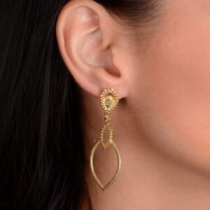 Brinco Dourado Gota