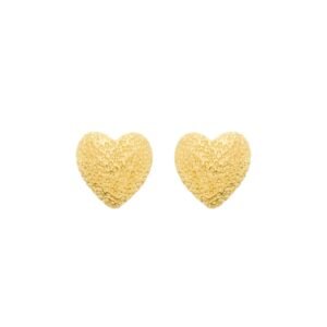 Brinco Dourado Coração