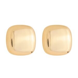 Brinco Dourado Quadrado